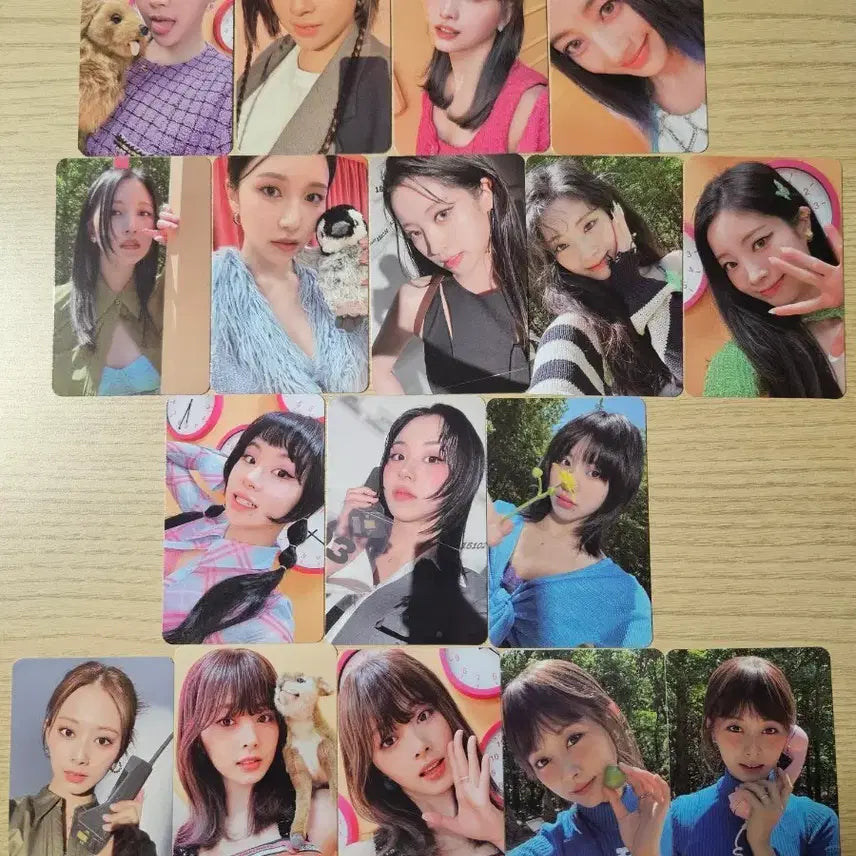 [BUNJANG] Twice Bundle Set Photocards (1-5p) / 트와이스 포토카드 일괄 (1~5p ALL)