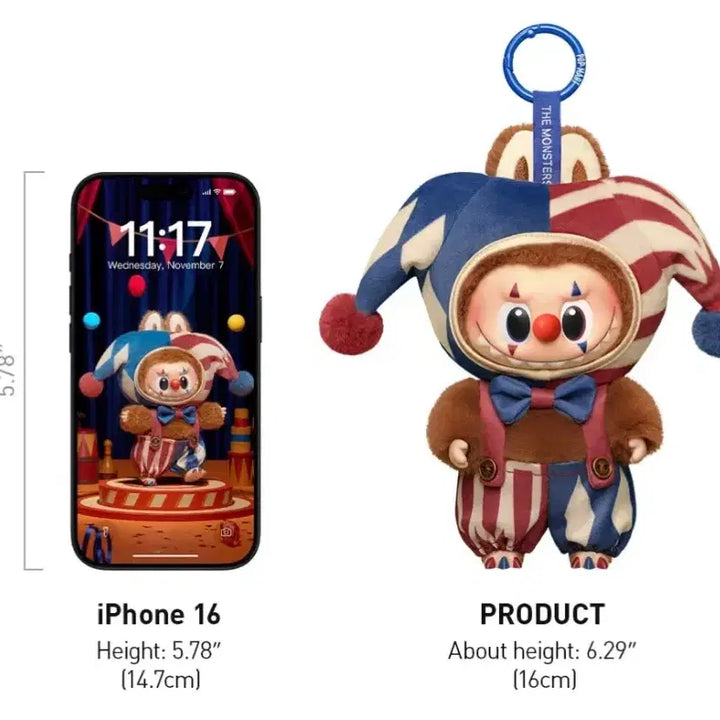[BUNJANG] Pop Mart Yosuke Series Crimson Dancer Plush Keychain (Sealed) / (미개봉 새상품) 팝마트 와이소시리어스 시리즈 인형 키링(크림슨 댄서)