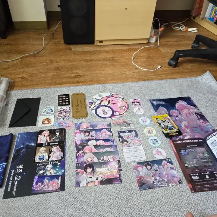 [BUNJANG] Myeongjo 2nd Anniversary Welcome Kit Full Set + Payment Reward / 명조 2주년 웰컴키트 풀셋+결제보상 팝니다