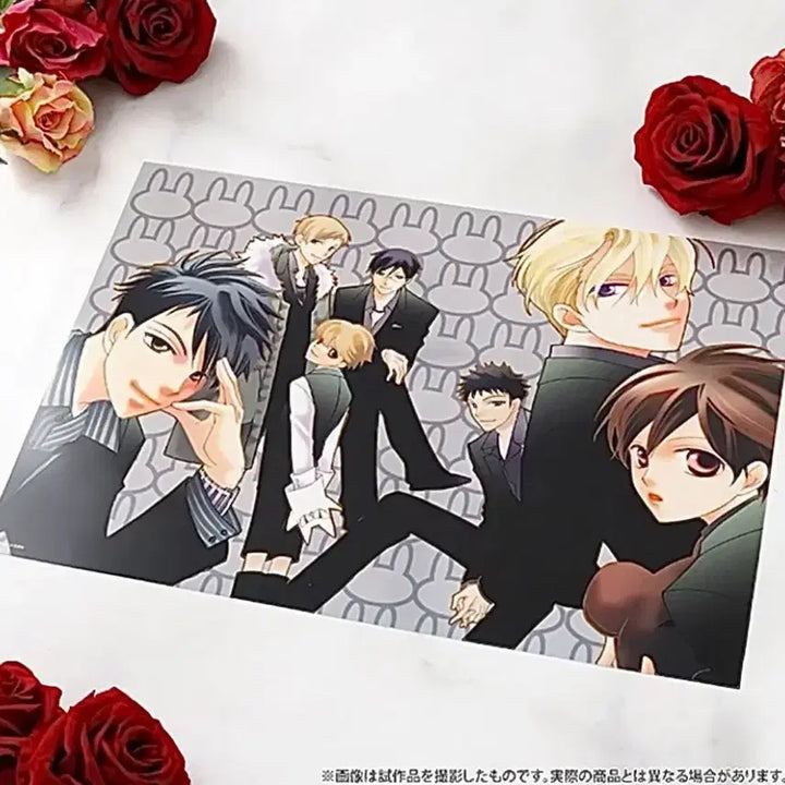 [BUNJANG] Ouran High School Host Club Sakyo Club A3 Clear Poster / 오란고교 호스트부 사교클럽 A3 클리어 포스터