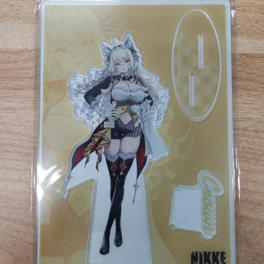 [BUNJANG] Goddess of Victory: NIKKE Memorial Cafe Big Acrylic Stand - Crown / 승리의여신 니케 앤드 갤러리 메모리얼 카페 빅아크릴스탠드 크라운