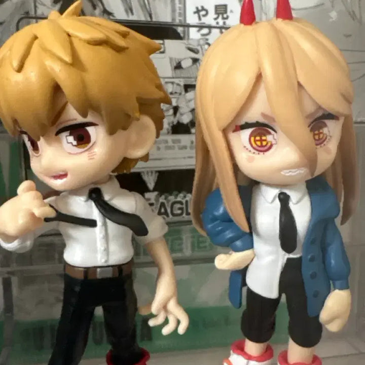 [BUNJANG] Chainsaw Man Denji &amp; Power Full Body Figure Bundle / 체인소맨 덴지파워 팔버스피규어 일괄판매