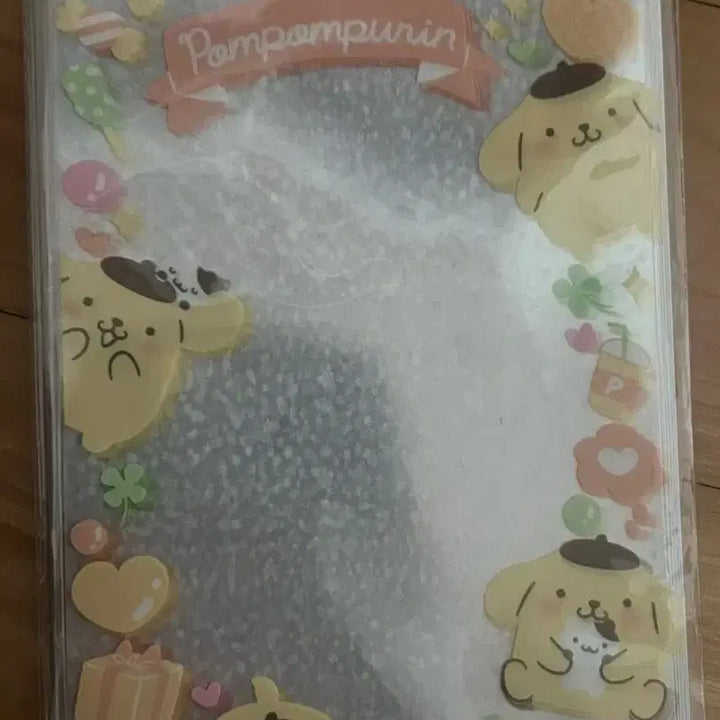 [BUNJANG] Sanrio Pompompurin Photocard Sleeves (Sealed) / 산리오 폼폼푸린 포토 슬리브 미개봉
