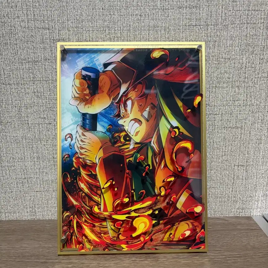 [BUNJANG] Demon Slayer Kimetsu no Yaiba Mugen Train Arc Kamado Tanjiro A Prize Acrylic Stand / 귀멸의 칼날 무한성편 KV 웹샵쿠지 카마도 탄지로 A상