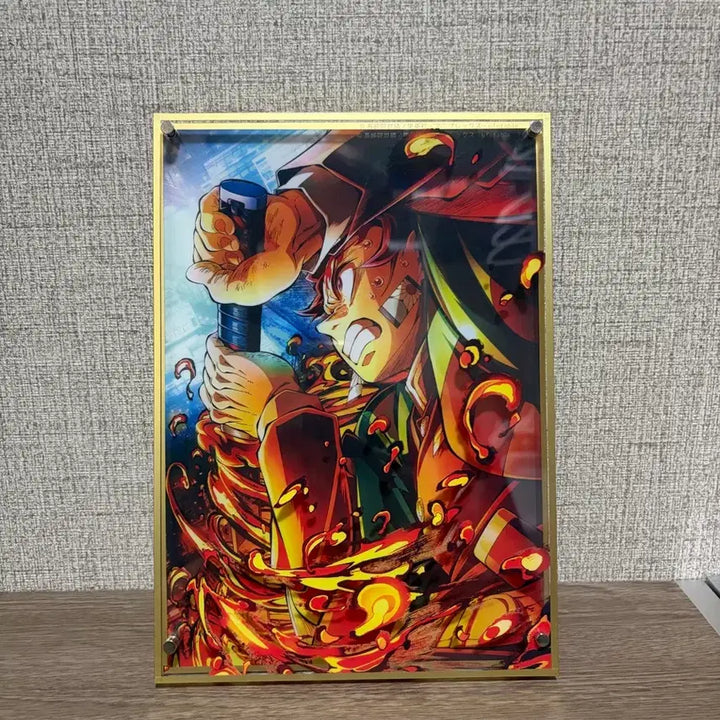 [BUNJANG] Demon Slayer Kimetsu no Yaiba Mugen Train Arc Kamado Tanjiro A Prize Acrylic Stand / 귀멸의 칼날 무한성편 KV 웹샵쿠지 카마도 탄지로 A상