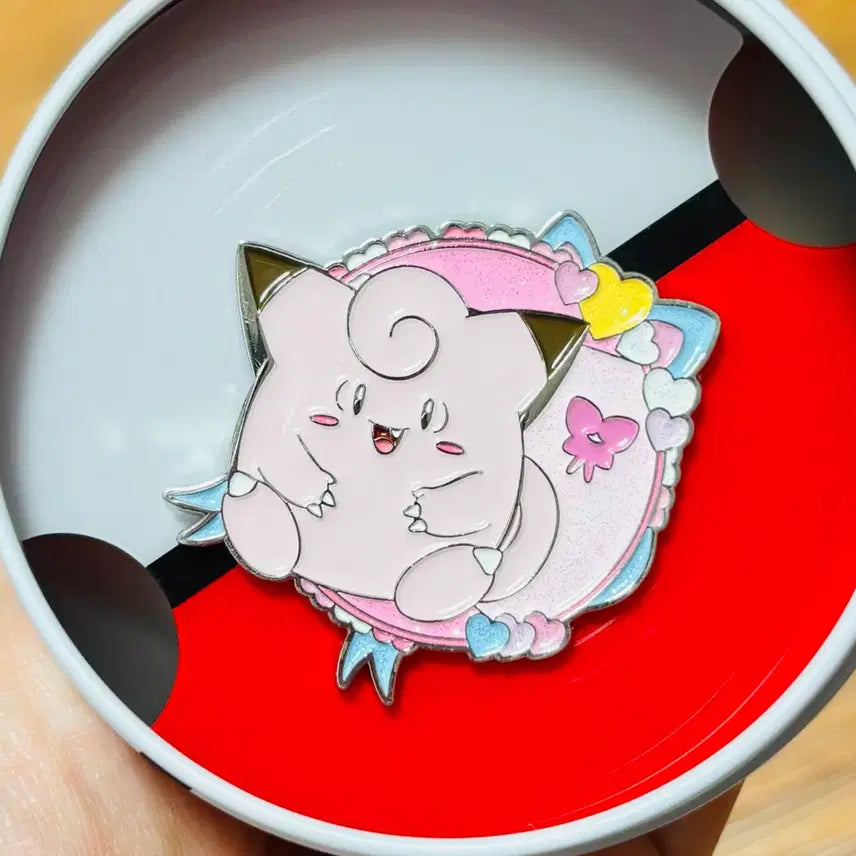 [BUNJANG] Pokemon 100 Random Badge Set 1 - Pipi / 포켓몬 100 랜덤뱃지 1탄 - 삐삐