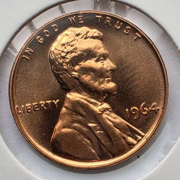 [BUNJANG] 1964 Lincoln Cent Proof Uncirculated Penny / 링컨 1센트 1964년도 푸르프 미사용 페니