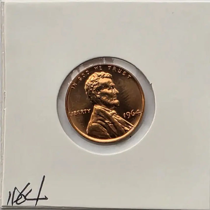 [BUNJANG] 1964 Lincoln Cent Proof Uncirculated Penny / 링컨 1센트 1964년도 푸르프 미사용 페니