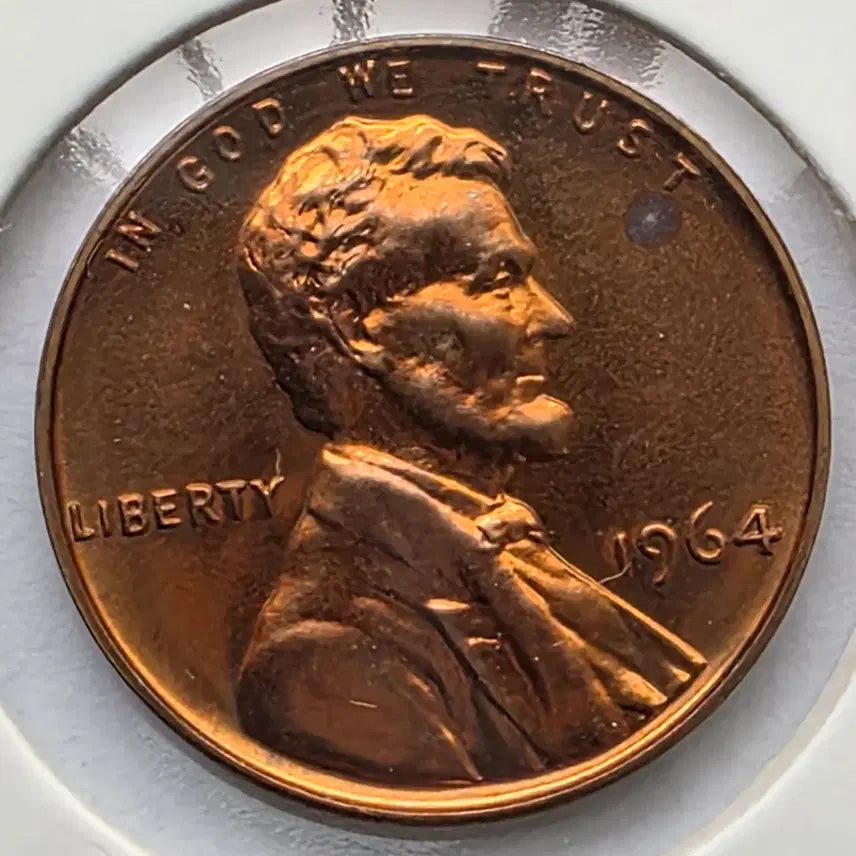 [BUNJANG] 1964 Lincoln Cent Proof Uncirculated Penny / 링컨 1센트 1964년도 푸르프 미사용 페니