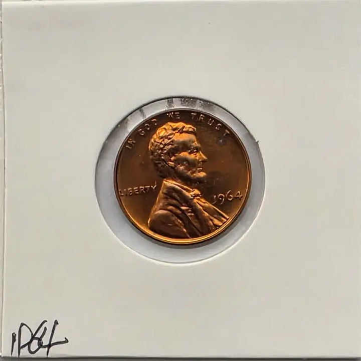 [BUNJANG] 1964 Lincoln Cent Proof Uncirculated Penny / 링컨 1센트 1964년도 푸르프 미사용 페니