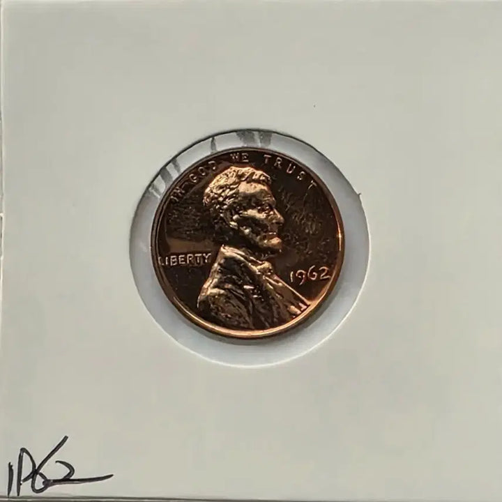 [BUNJANG] 1962 Lincoln Cent Proof Uncirculated Penny / 링컨 1센트 1962년도 푸르프 미사용 페니