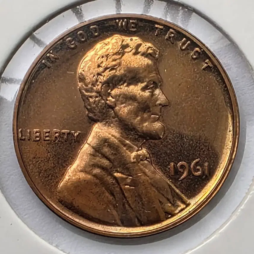 [BUNJANG] 1961 Lincoln Cent Proof Uncirculated Penny / 링컨 1센트 1961년도 푸르프 미사용 페니