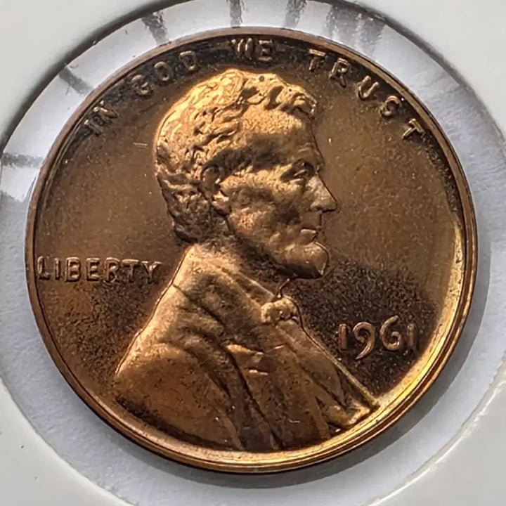 [BUNJANG] 1961 Lincoln Cent Proof Uncirculated Penny / 링컨 1센트 1961년도 푸르프 미사용 페니
