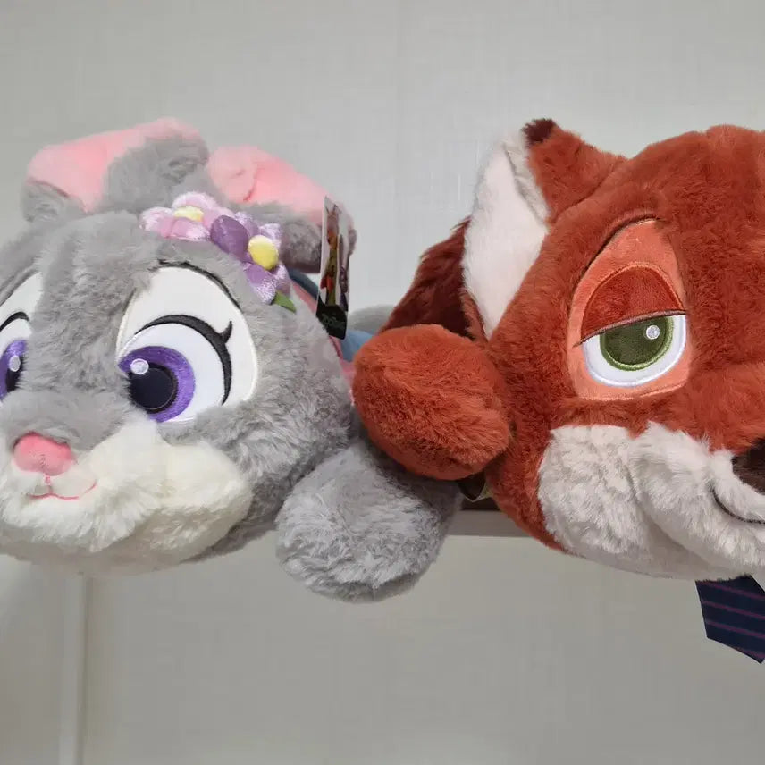 [BUNJANG] Zootopia Nick Wilde &amp; Judy Hopps Large Body Pillow Doll Set / 주토피아 닉 주디 대형 바디필로우 인형 세트