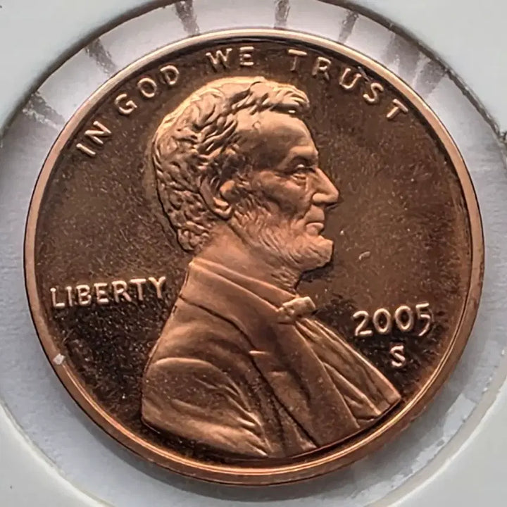 [BUNJANG] 2005-S Lincoln Cent Proof Penny / 링컨 1센트 2005_S 년도 푸르프 미사용 페니