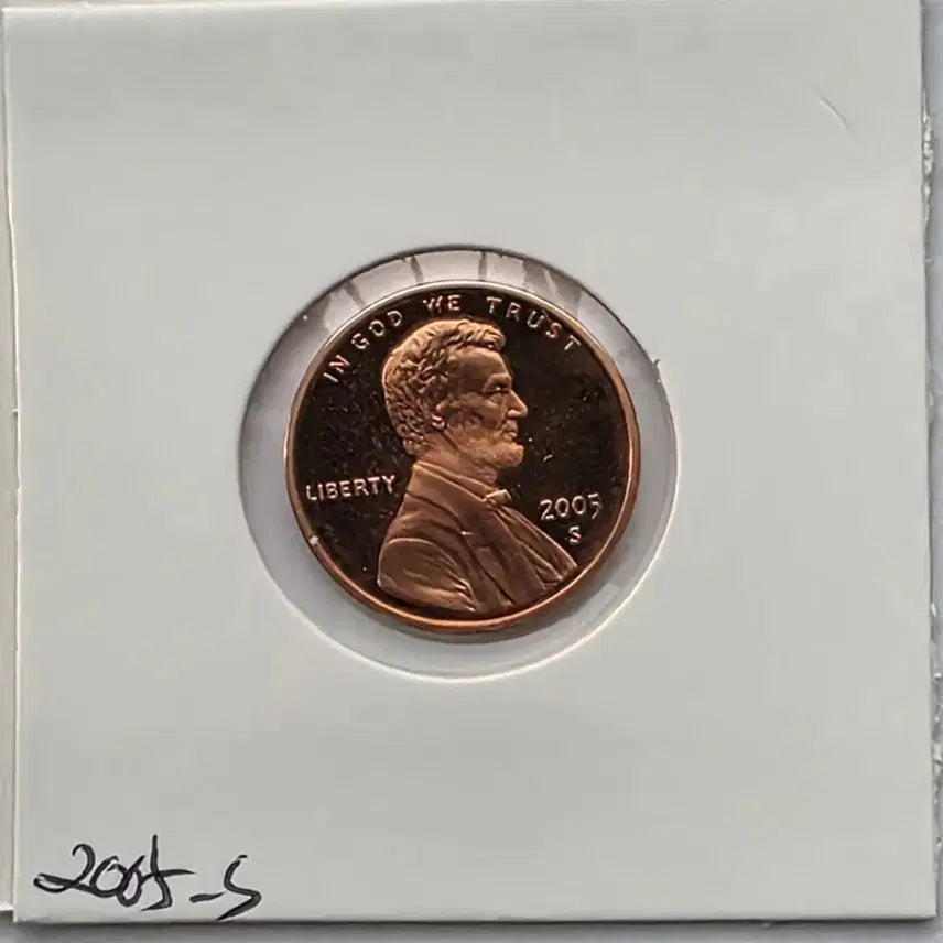 [BUNJANG] 2005-S Lincoln Cent Proof Penny / 링컨 1센트 2005_S 년도 푸르프 미사용 페니