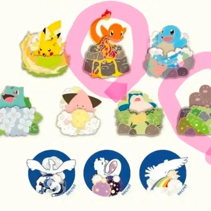 [SOLD OUT] 이삭토스트 포켓몬 뱃지 2종