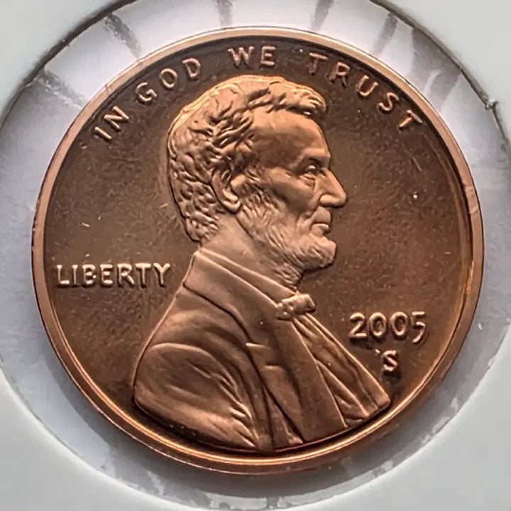[BUNJANG] 2005-S Lincoln Cent Proof Penny / 링컨 1센트 2005_S 년도 푸르프 미사용 페니
