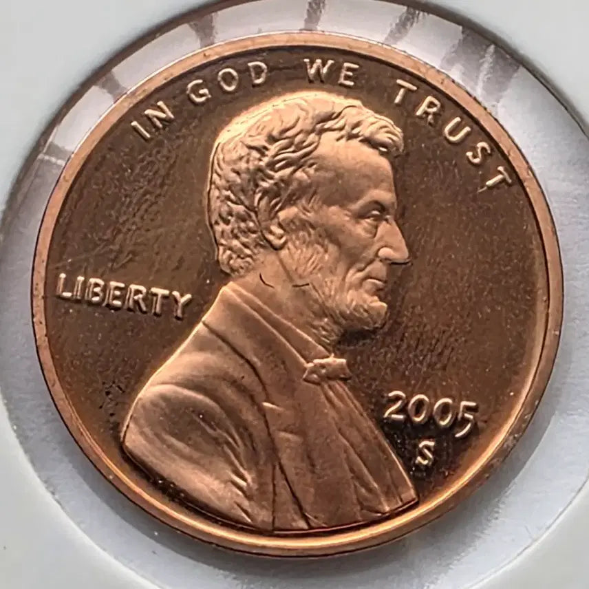 [BUNJANG] 2005-S Lincoln Cent Proof Penny Uncirculated / 링컨 1센트 2005_S 년도 푸르프 미사용 페니