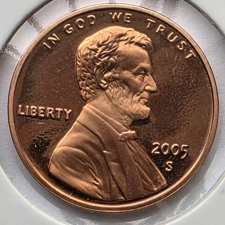 [BUNJANG] 2005-S Lincoln Cent Proof Penny Unused / 링컨 1센트 2005_S 년도 푸르프 미사용 페니