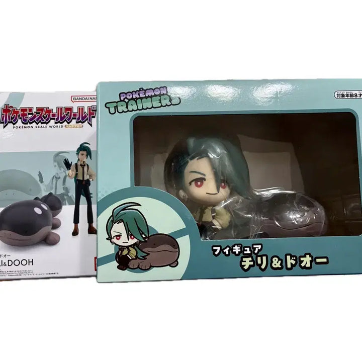 [BUNJANG] Pokemon Trainers Scale World Chili &amp; Toho Figures Bundle Set / 포켓몬스터 트레이너즈 스케일월드 칠리 토오 피규어 일괄