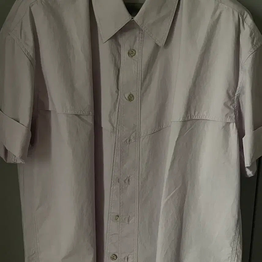 [BUNJANG] Velier Half Shirt Light Purple / (L)벨리에 하프 셔츠_라이트퍼플