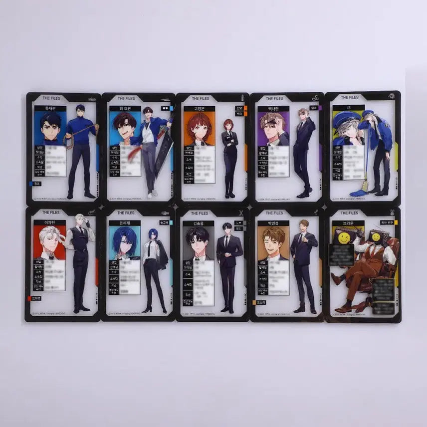 [BUNJANG] Gaedam Chulgeun (GyeChul) Acrylic Photocard Set / 괴담출근 괴출 아크릴 포토카드 판매