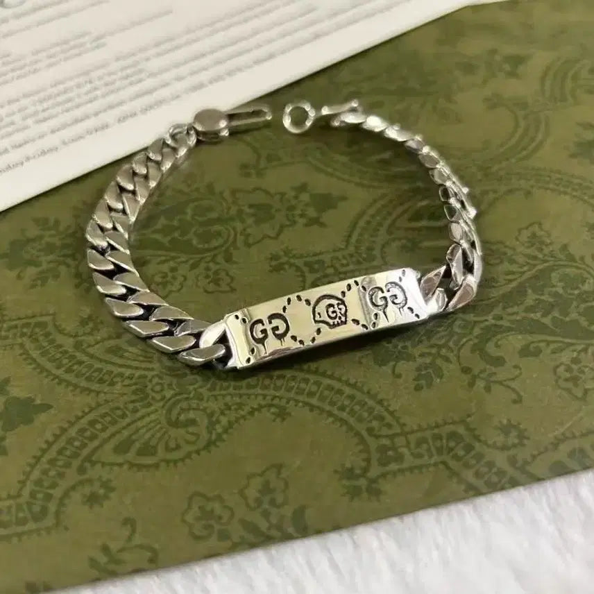 [BUNJANG] Gucci Silver Chain Bracelet / 구찌 체인 팔찌 실버