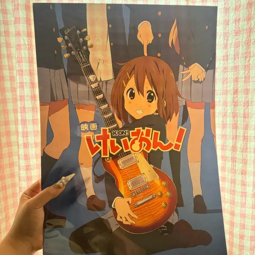 [BUNJANG] K-ON! Yui Hologram Poster (Sealed) / 케이온 특전 유이 홀로그램 가공 포스터(미개봉)