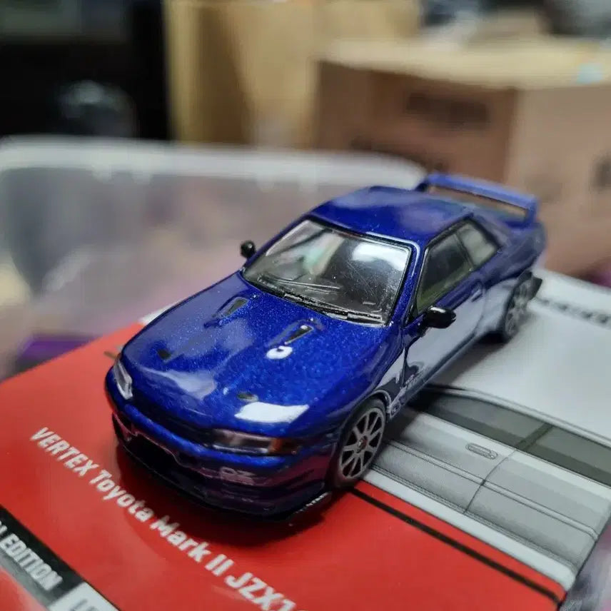 [BUNJANG] Mini GT Nissan Skyline GT-R Top Secret Metallic Blue 1/64 Scale Model / 미니지티  닛산 스카이라인 GT-R 탑시크릿 메탈릭블루 1/64