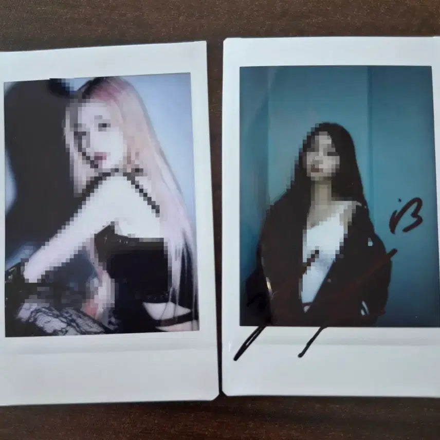 [BUNJANG] Loossemble Yeojin Signed Polaroid / 루셈블 여진 싸인 폴라로이드