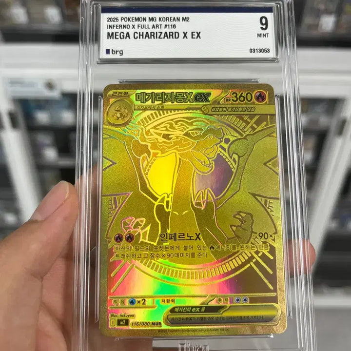 [BUNJANG] Pokemon Card Mega Charizard X / BRG9 메가리자몽X EX 판매합니다.