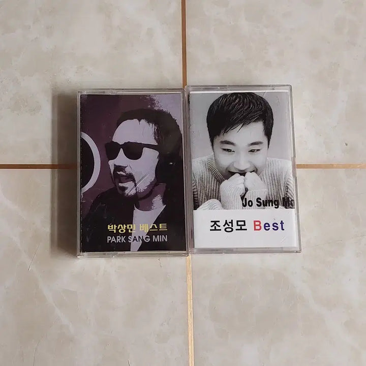 [BUNJANG] Jo Sung Mo &amp; Park Sang Min Best Hits Cassette Tape Album Set / 조성모, 박상민 베스트 2종 카세트테이프 음반 LP