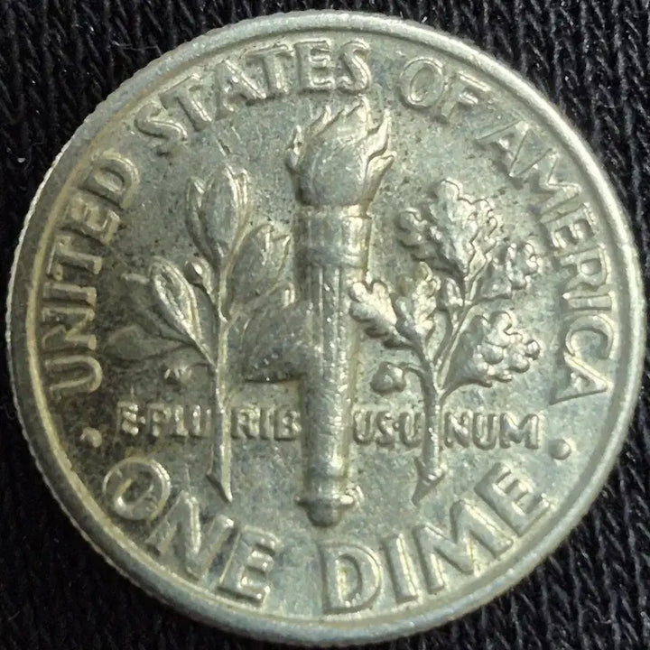 [BUNJANG] 1988 P Mint Off-Center Planchet Error Coin / 1988년 p10센트. 오프 센터 주조 에러 동전