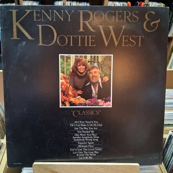 [BUNJANG] Kenny Rogers &amp; Dottie West "Classics" Duet LP / 희귀 듀엣 케니 로저스 &amp; 도티 웨스트  LP