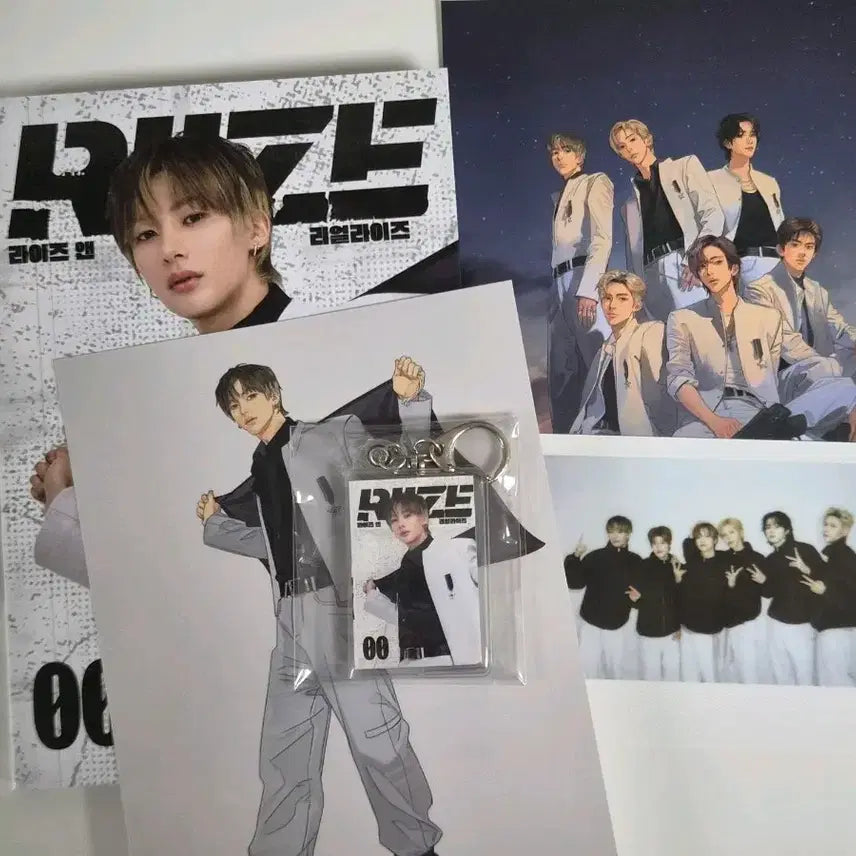 [BUNJANG] RIIZE Anton RIIZING LOUD Concert Comic Book Set / 라이즈 앤톤 라이징 라우드 코믹북 콘서트 엠디 MD