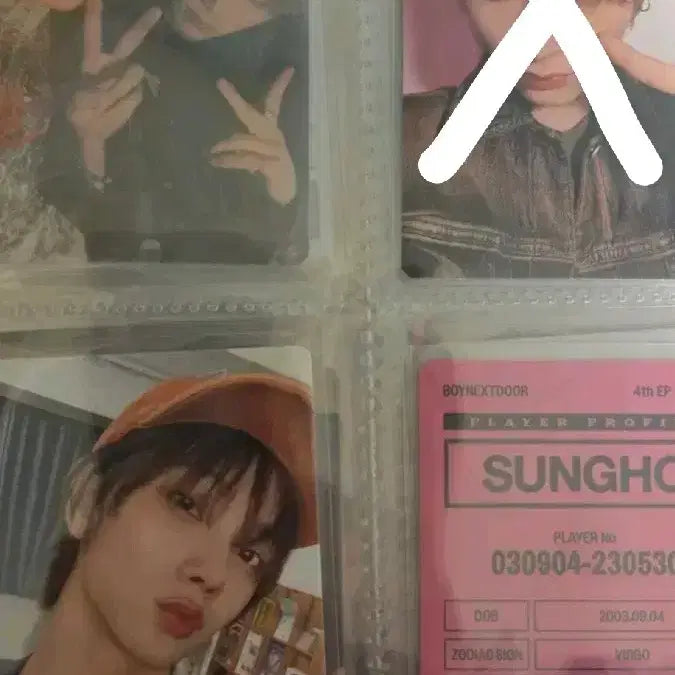 [BUNJANG] BOYNEXTDOOR Sung Ho &amp; Tae San Photocard / 보넥도 성호 태산 포카 판매! (선제시)