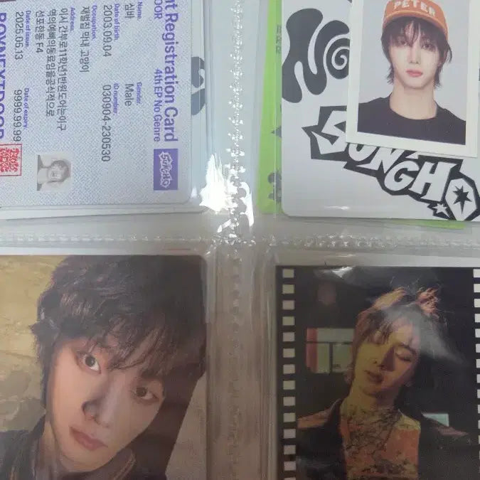[BUNJANG] BOYNEXTDOOR Sung Ho Tae San Photocard / 보넥도 성호 태산 포카 판매! (선제시)