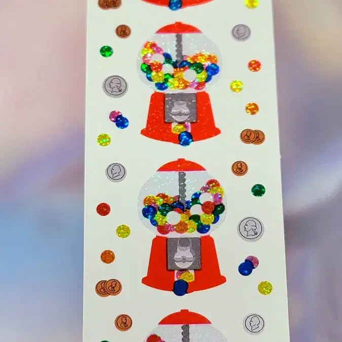 [BUNJANG] Mrs. Grossman Gumball Machine Sticker Set / 미세스그로스만/스티커/그로스만스티커/검볼머신