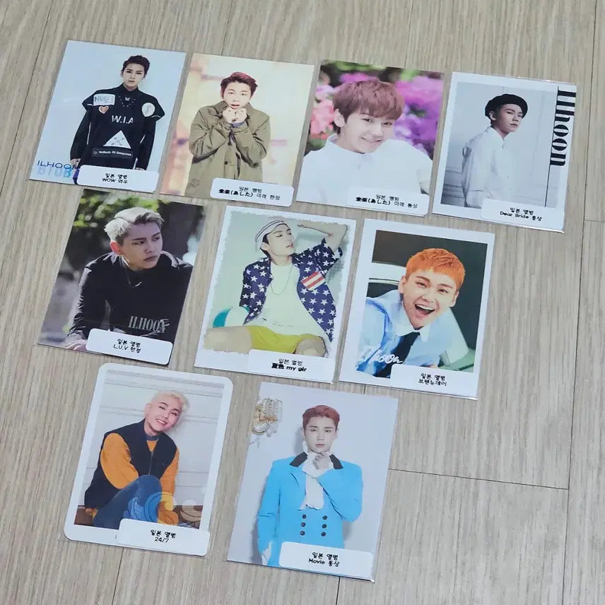 [BUNJANG] BTOB Jung Il-hoon Japan Album Photocard Set / 비투비 정일훈 일본 앨범 포카 9장 세트
