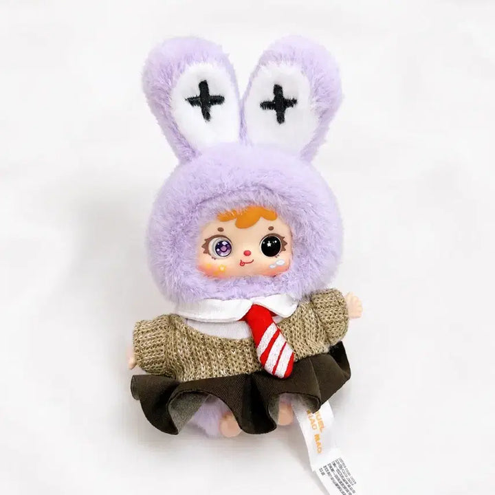 [BUNJANG] Samuel Fashion School Uniform Rabbit Keyring Doll / (투눈) 사무엘 패션 데일리 교복 토끼 키링 인형