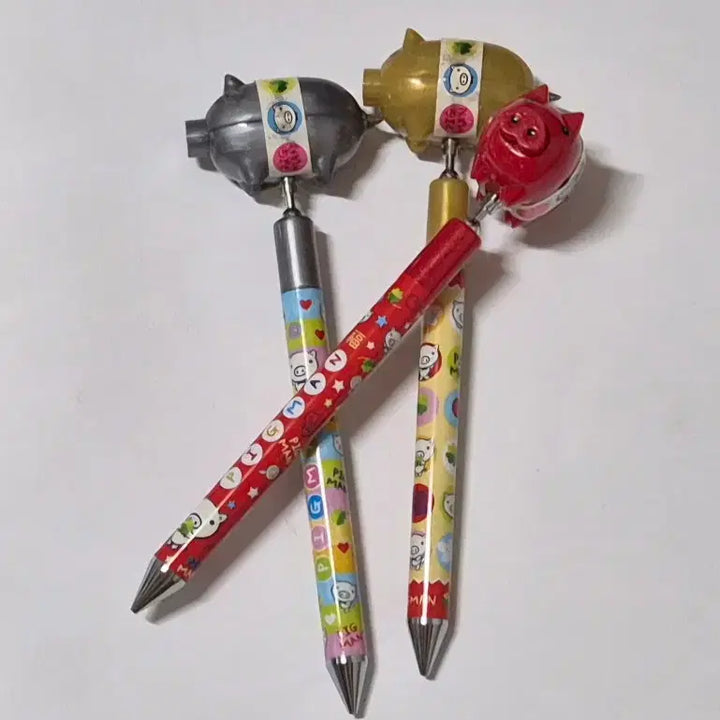 [BUNJANG] Lucky Pig Mechanical Pencil / 고전문구 행운의 돼지샤프