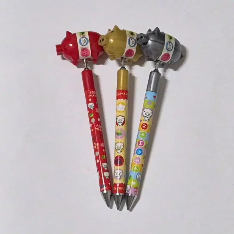 [BUNJANG] Lucky Pig Mechanical Pencil / 고전문구 행운의 돼지샤프