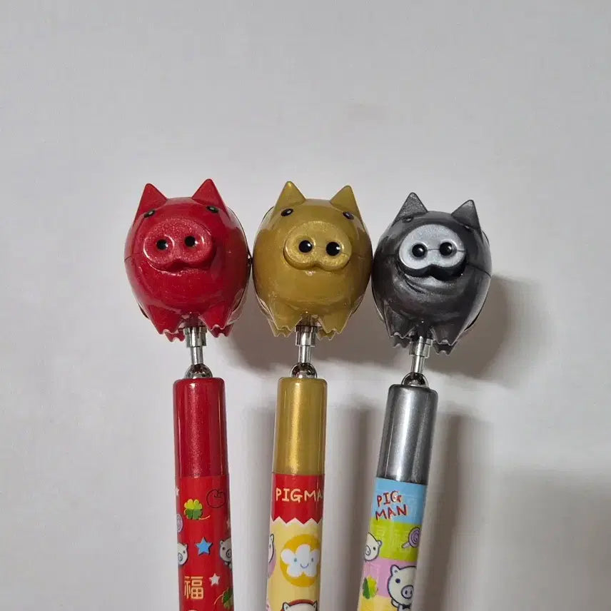 [BUNJANG] Lucky Pig Mechanical Pencil / 고전문구 행운의 돼지샤프