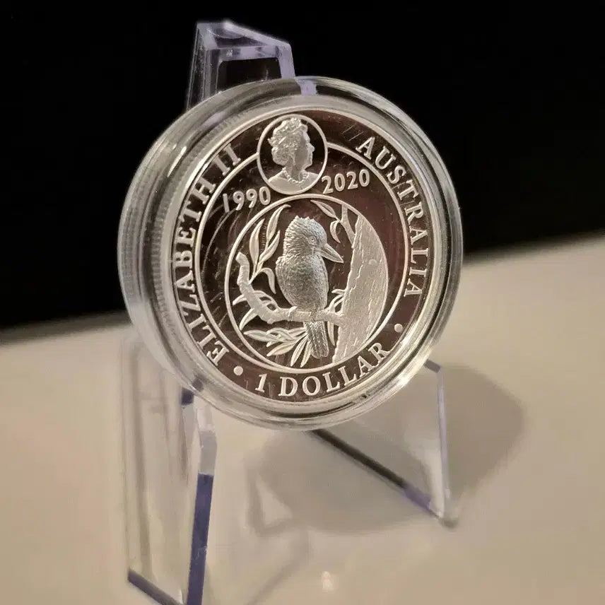 [BUNJANG] Kookaburra 30th Anniversary High Relief Silver Coin 1 oz Limited Edition / 한정판) 쿠카부라 30주년 하이릴리프 은화 1온스