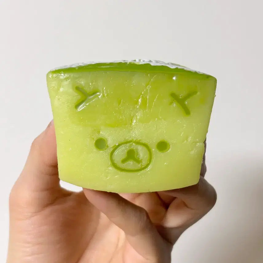 [BUNJANG] Formpoo Shop Rilakkuma Melon Squishy + Jamanrupi Squishy / 폼푸샵 리락쿠마 메론 수제 말랑이 + 잔망루피 스퀴시