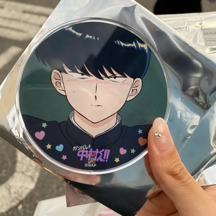 [BUNJANG] Nakamura-kun, Cheer Up! Acrylic Coaster / 힘내라 나카무라군 아크릴 코스터