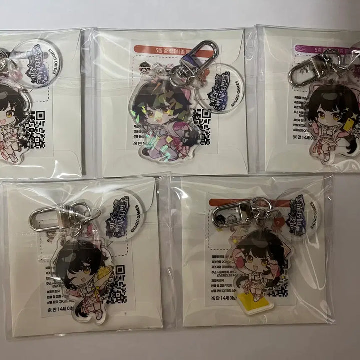 [BUNJANG] Myeongjo 2nd Anniversary Wanderer Acrylic Keychain (5 Types) / 명조 2주년 아크릴 키링 방랑자 5종