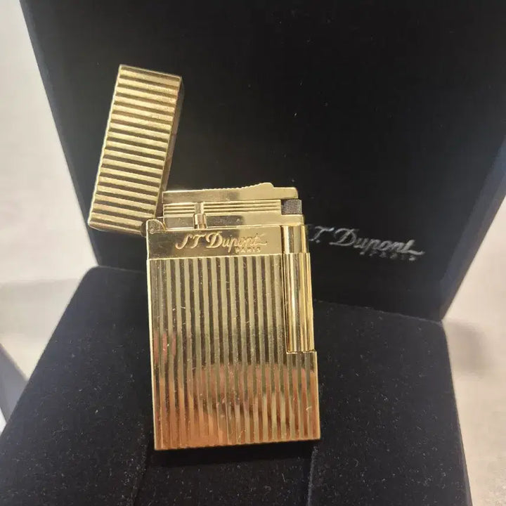 [BUNJANG] S.T. Dupont Line 2 Lighter Gold Trim / (급처) S.T. Dupont 라이터 라인2 금장