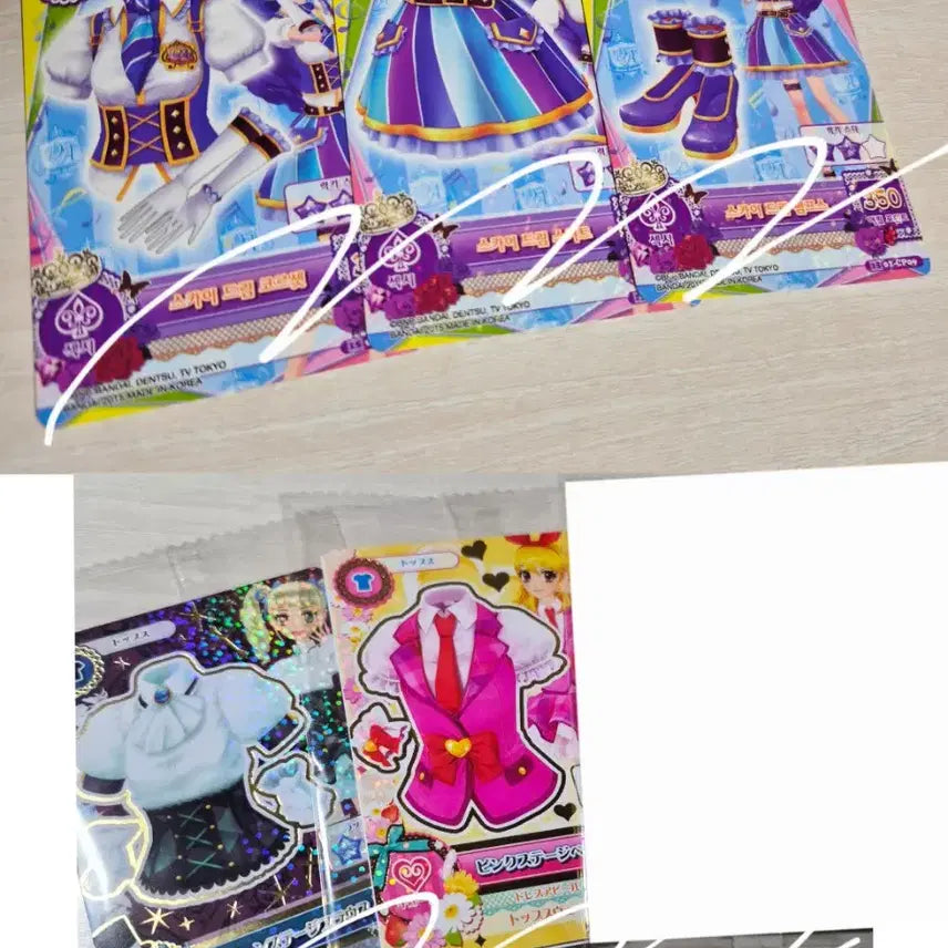[BUNJANG] Aikatsu On Parade 9-Pocket Binder &amp; Ichigo Kanan Card Set / 오늘까지)아이카츠스타즈 온퍼레프레 아이돌카드 아크릴가챠 쿠지 이치고캔뱃지
